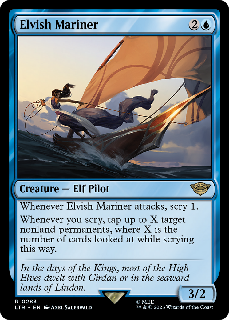 Elvish Mariner (LTR-283) (Foil)