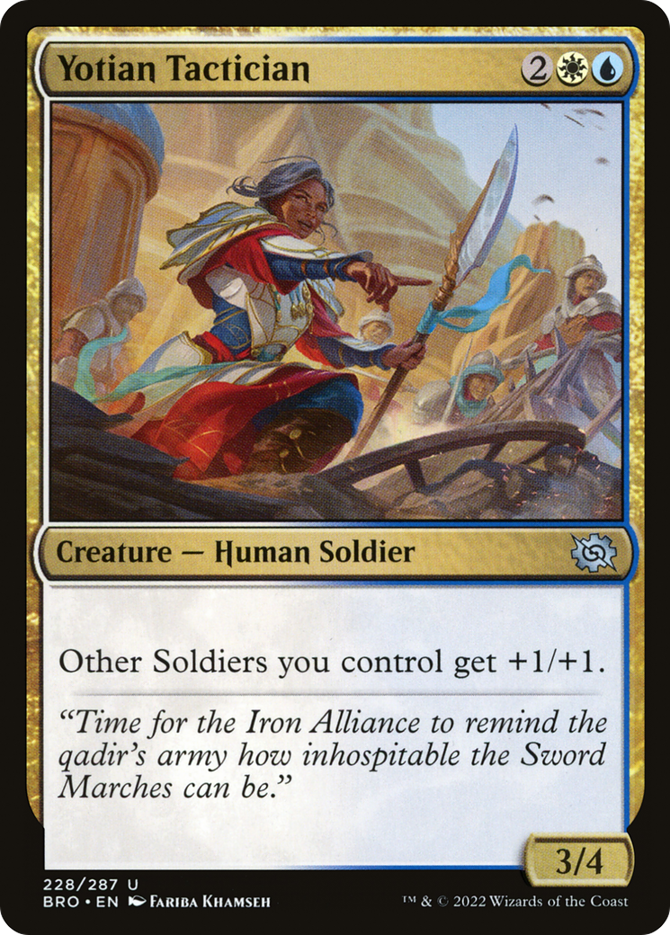 Yotian Tactician (BRO-228) (Foil)