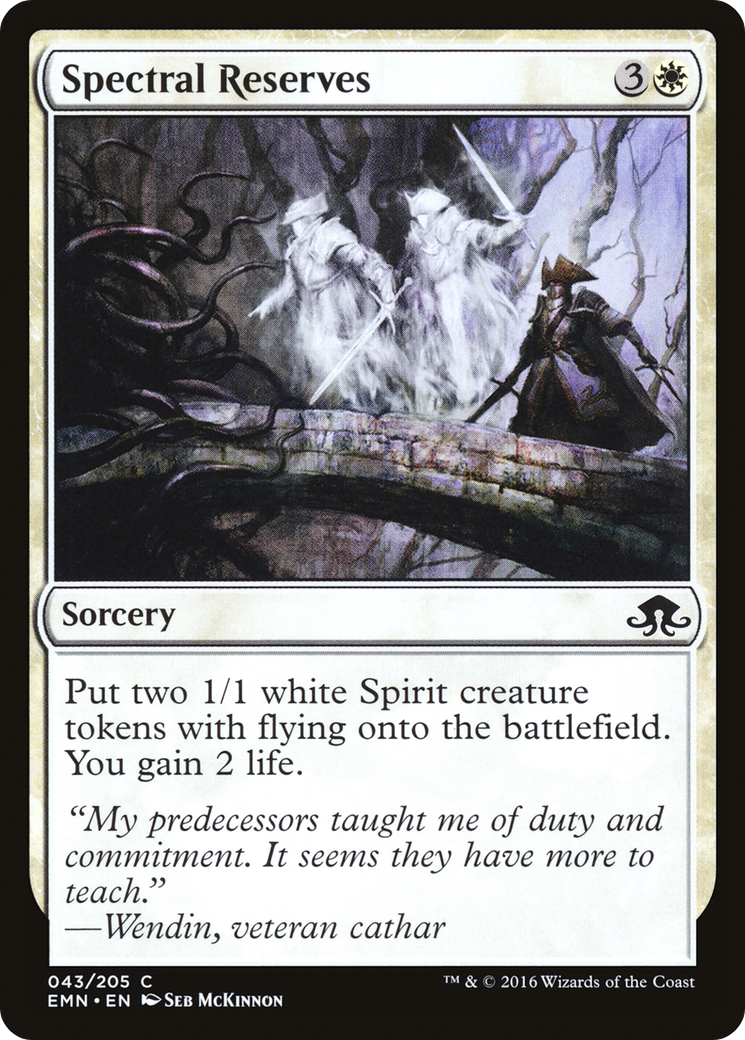 Spectral Reserves (EMN-043)