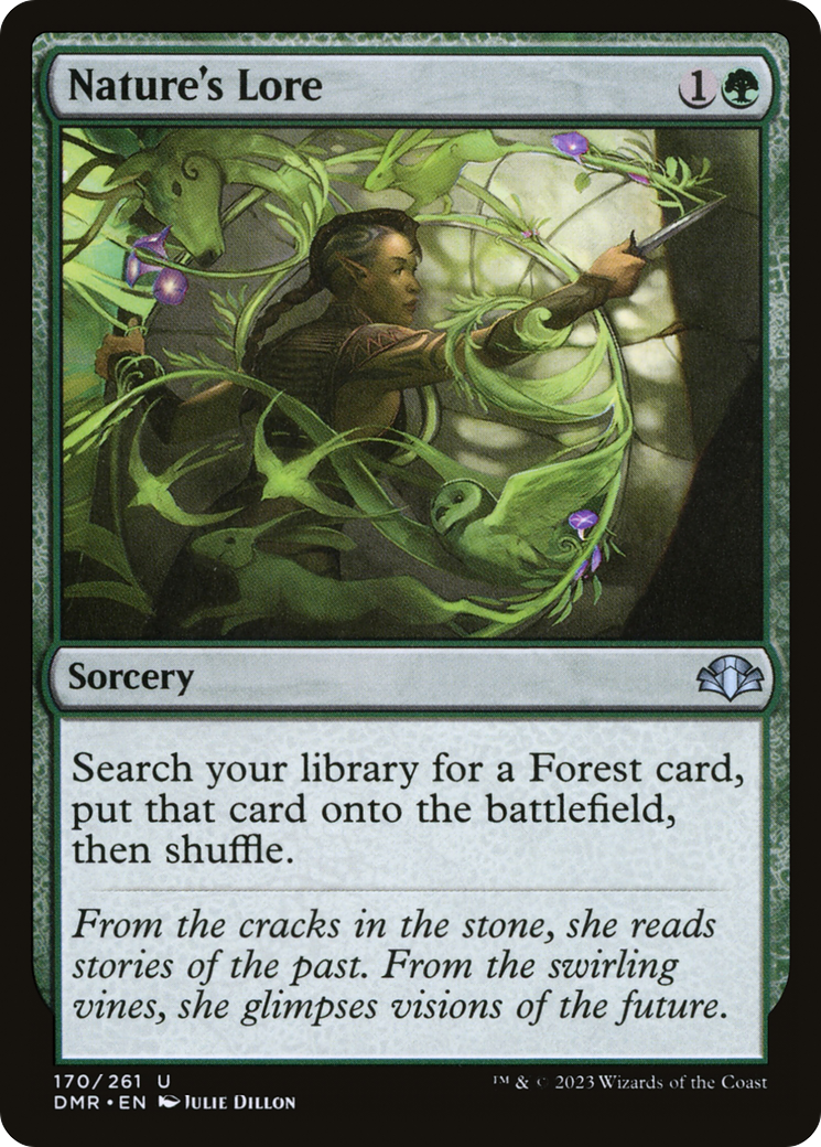 Nature's Lore (DMR-170) (Foil)