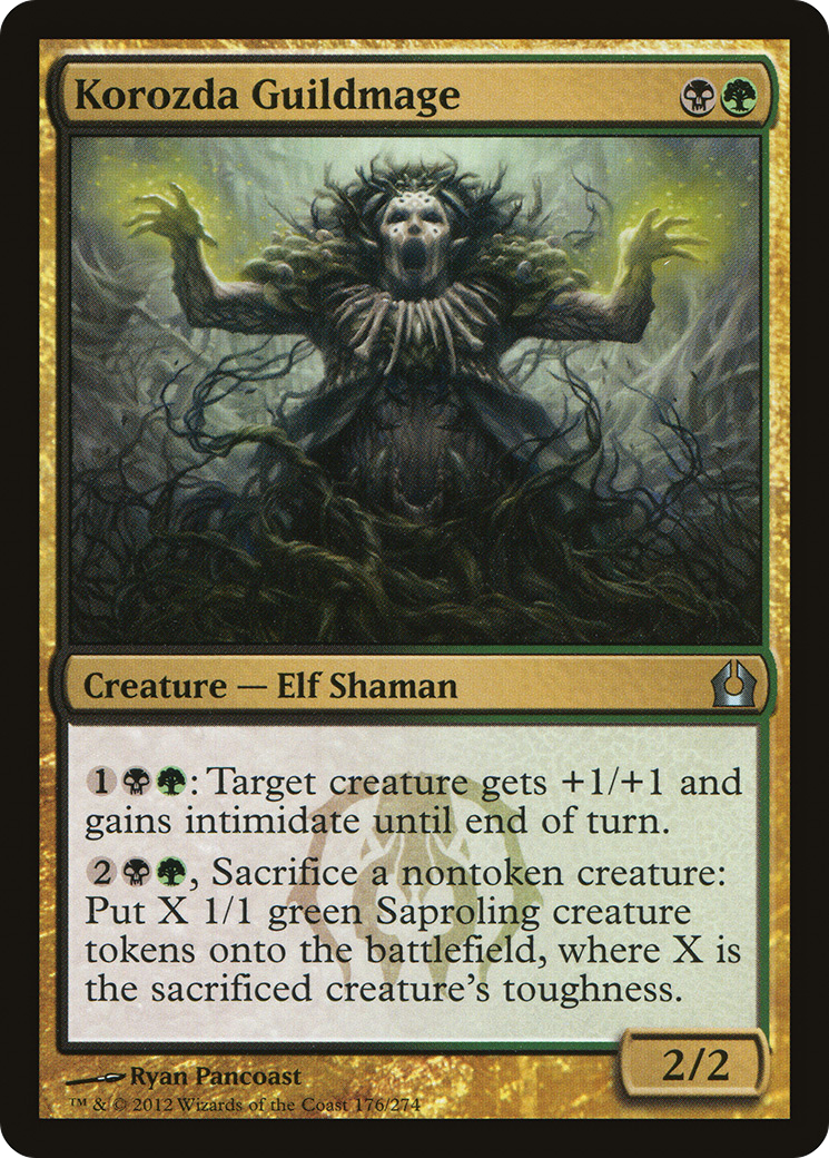 Korozda Guildmage (RTR-176) (Foil)