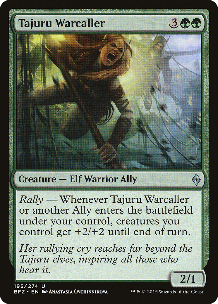 Tajuru Warcaller (BFZ-195) (Foil)