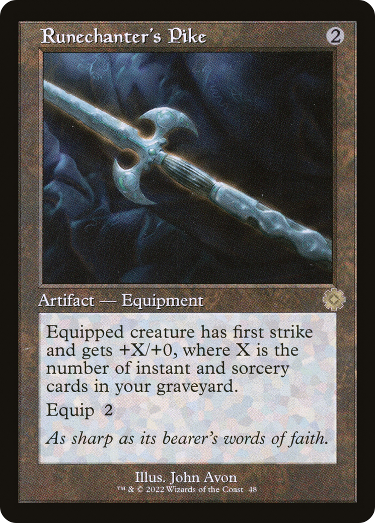 Runechanter's Pike (BRR-048) (Foil)
