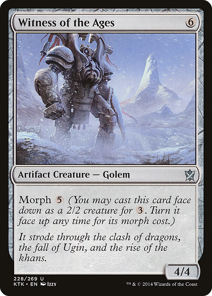 Witness of the Ages (KTK-228) (Foil)