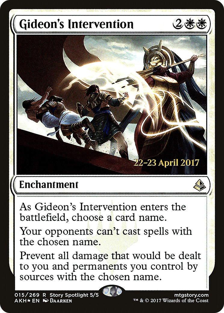 Gideon's Intervention (PRE-15S) (Foil)