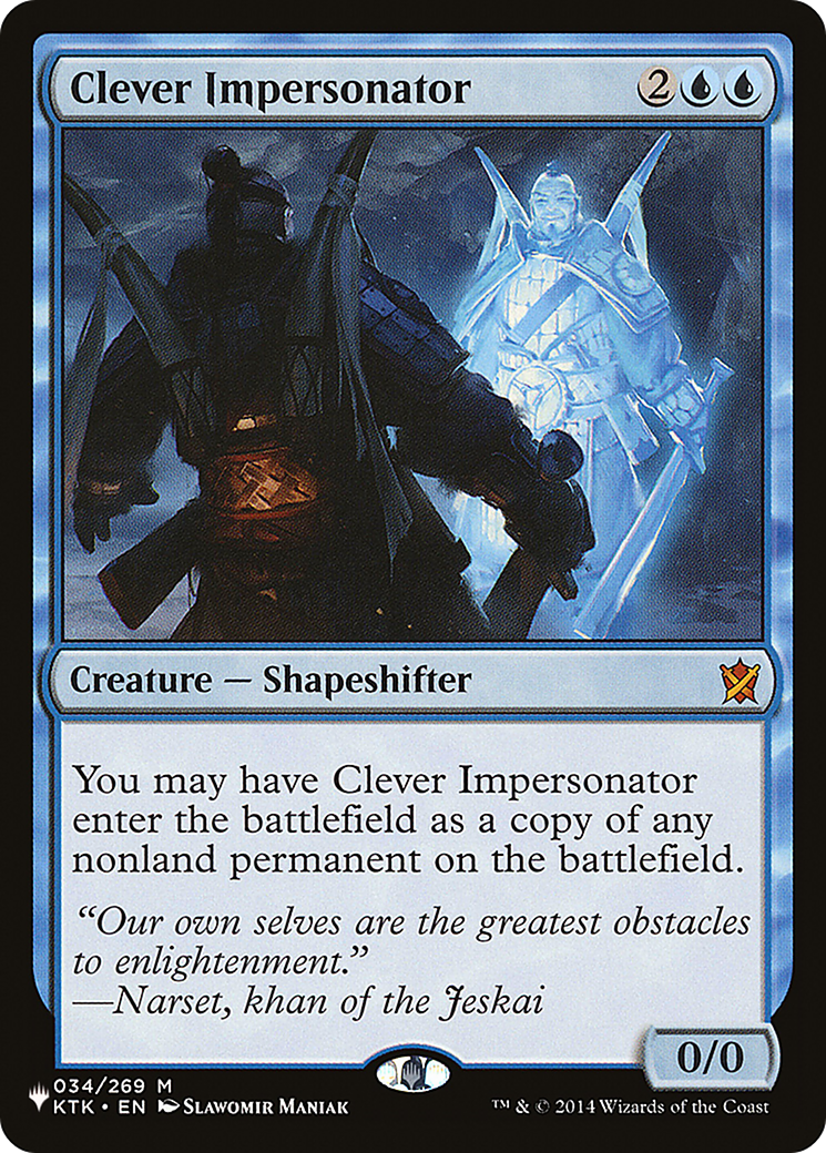 Clever Impersonator (LIST-KTK-34)