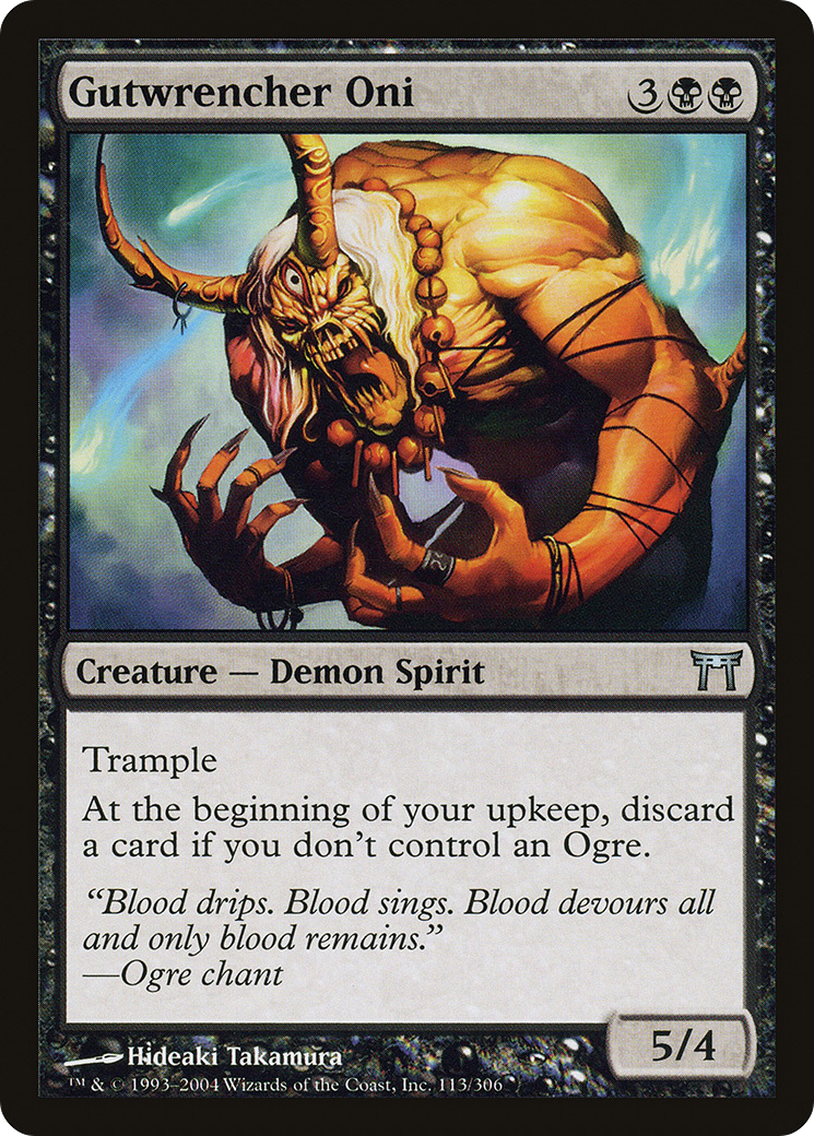 Gutwrencher Oni (CHK-113) (Foil)