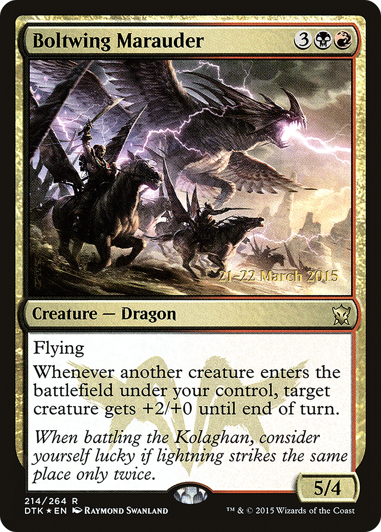 Boltwing Marauder (PRE-214S) (Foil)