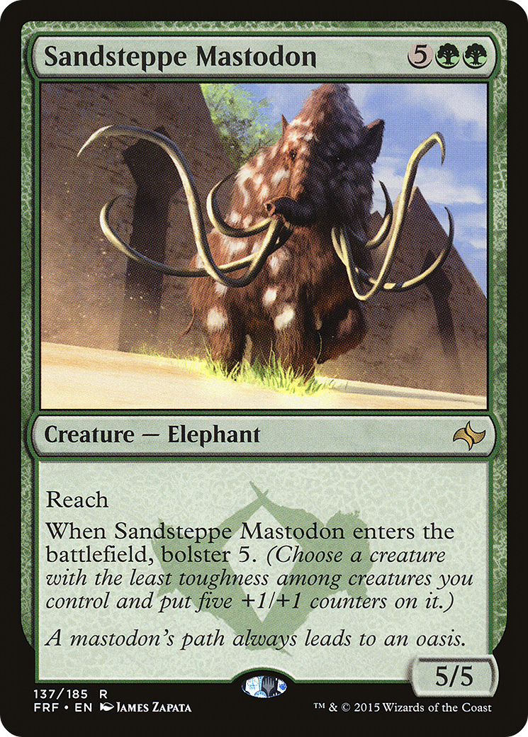 Sandsteppe Mastodon (FRF-137) (Foil)