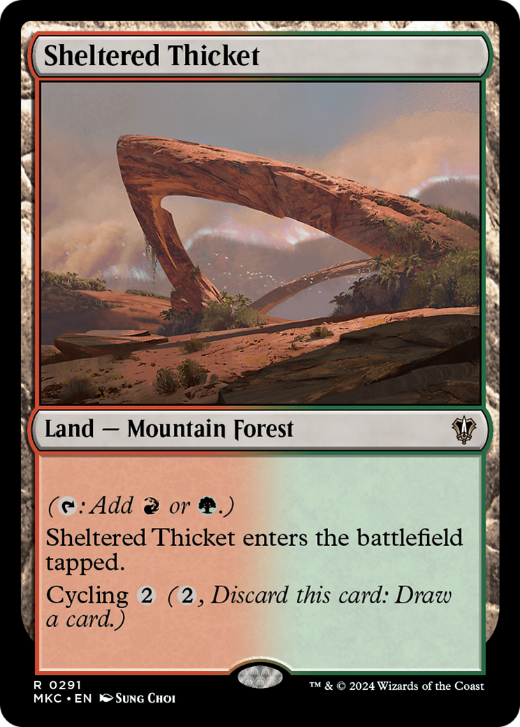 Sheltered Thicket (MKC-291)