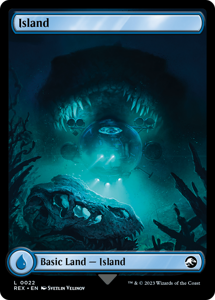 Island // Island (REX-022) (Foil)