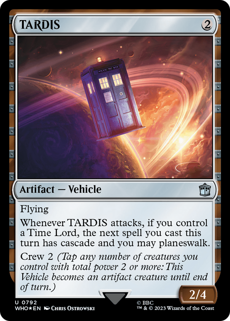 TARDIS (WHO-792) (Surge Foil)