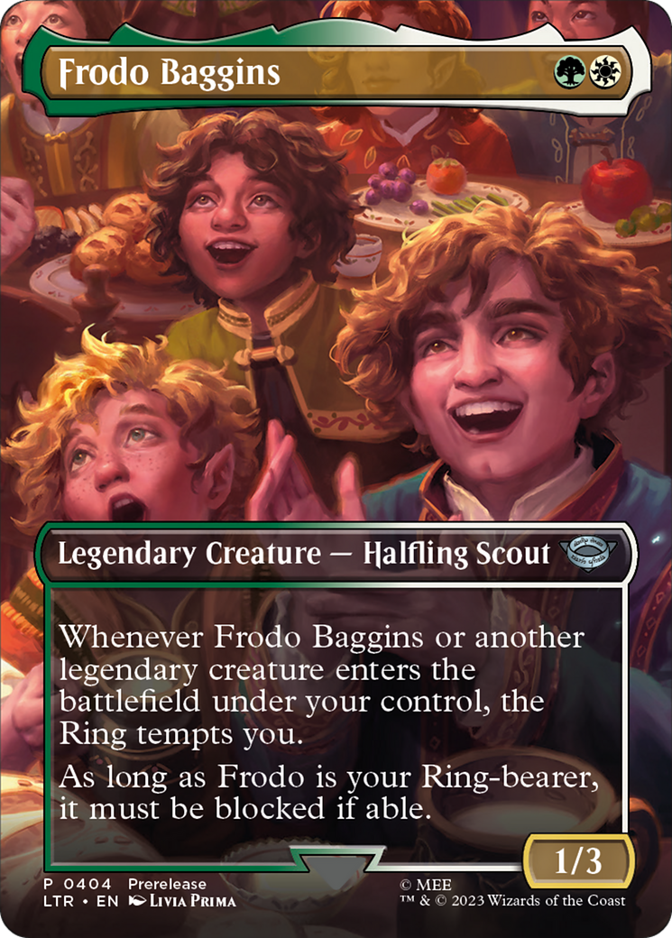Frodo Baggins (LTR-404) (Borderless) (Foil)