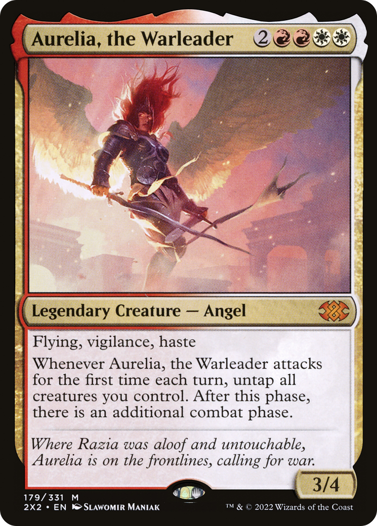 Aurelia, the Warleader (2X2-179) (Foil)
