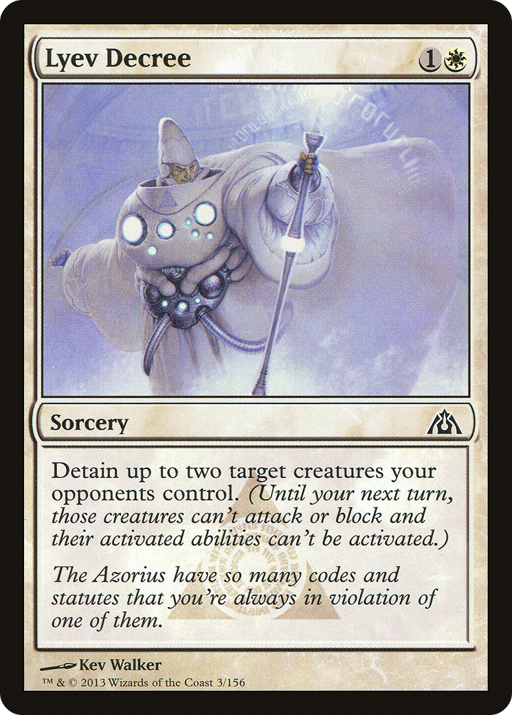 Lyev Decree (DGM-003) (Foil)