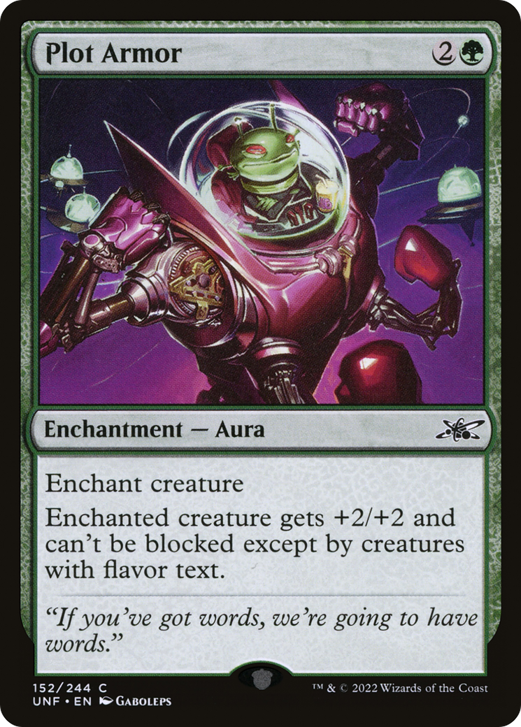 Plot Armor (UNF-152) (Foil)