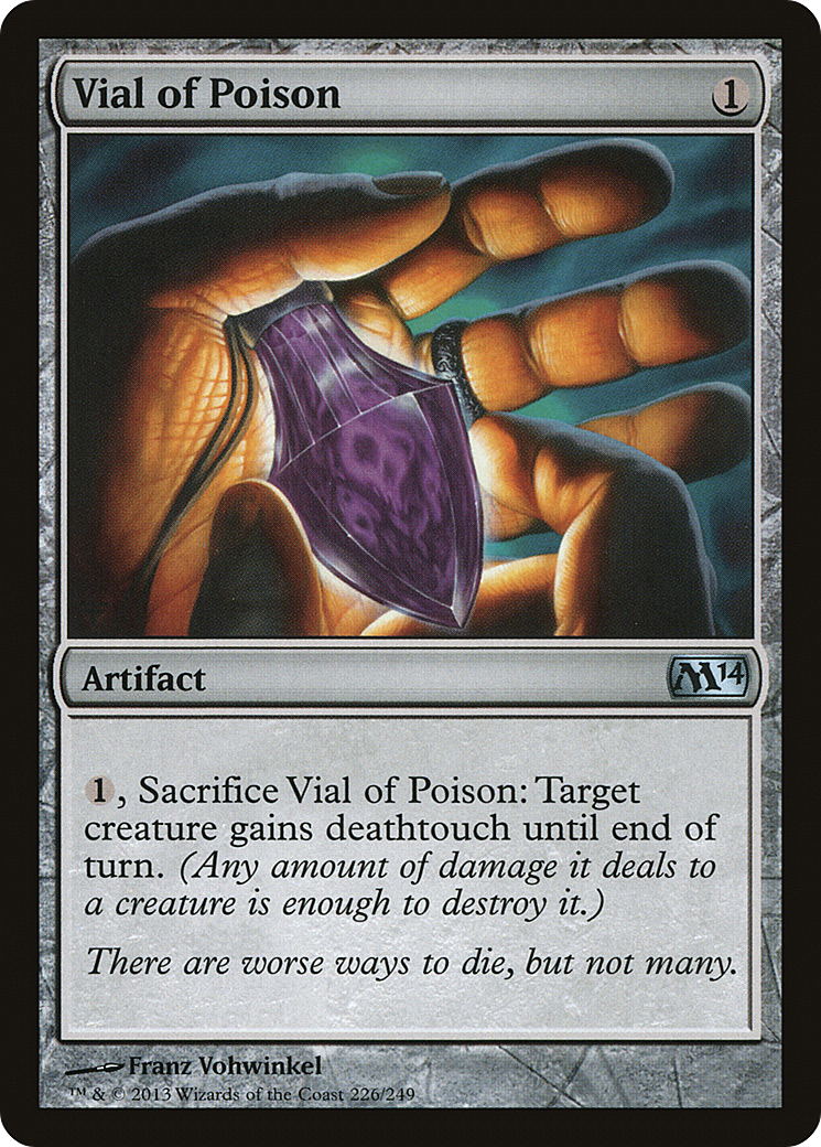 Vial of Poison (M14-226) (Foil)
