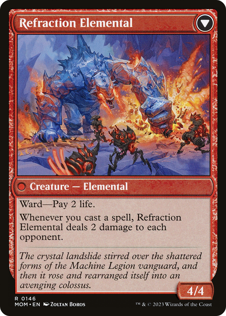 Invasion of Karsus // Refraction Elemental (MOM-146) (Foil)