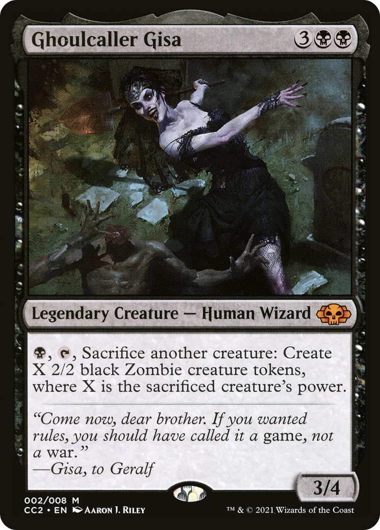Ghoulcaller Gisa (CC2-002) (Foil)
