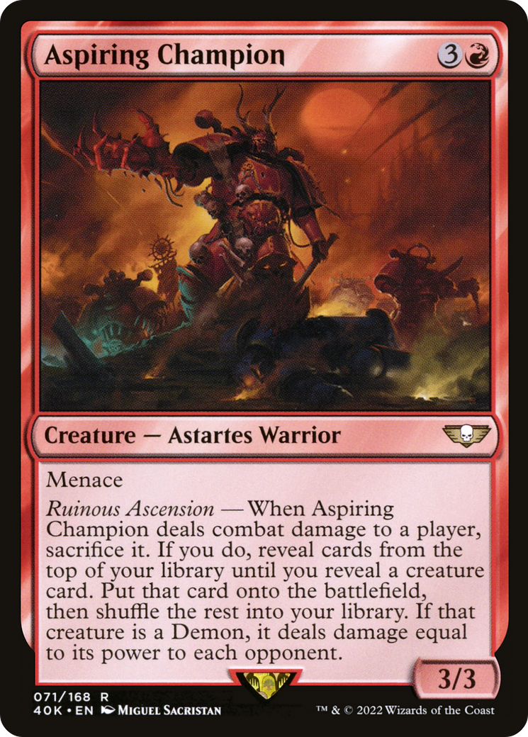 Aspiring Champion (40K-071)