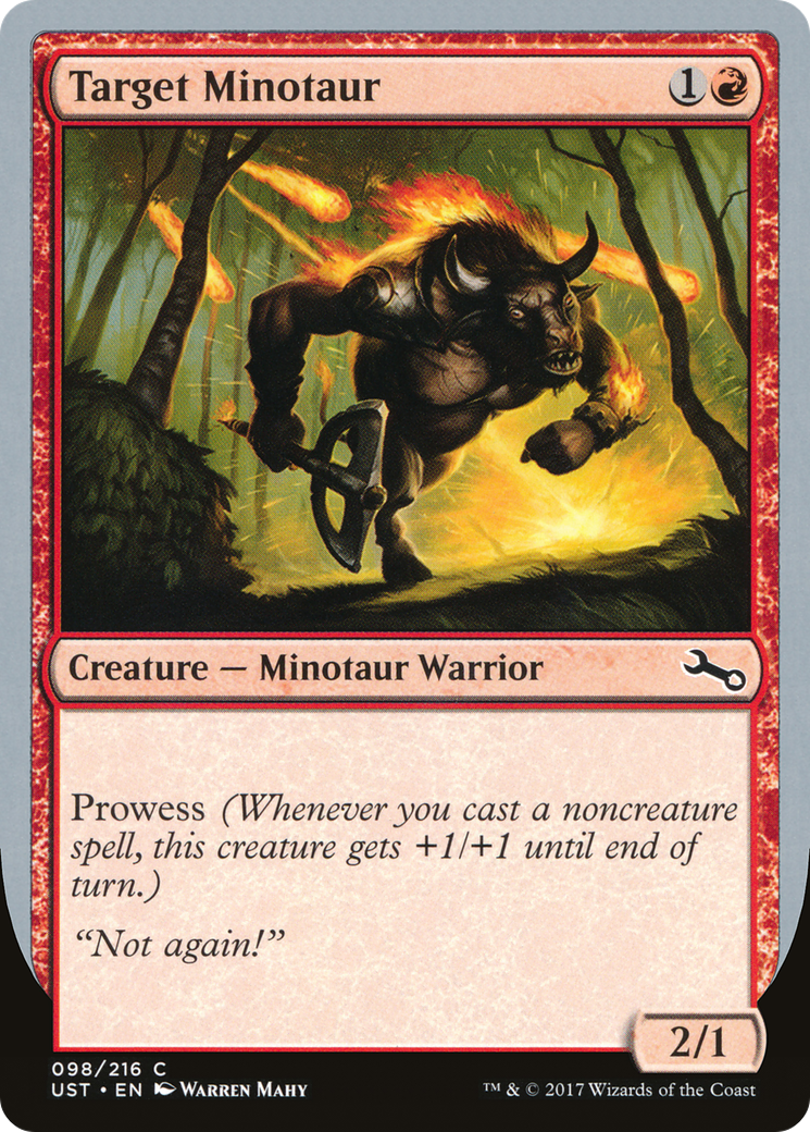 Target Minotaur (UST-98C) (Foil)