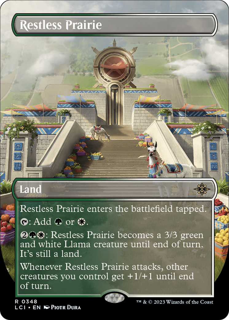 Restless Prairie (LCI-348) (Borderless) (Foil)