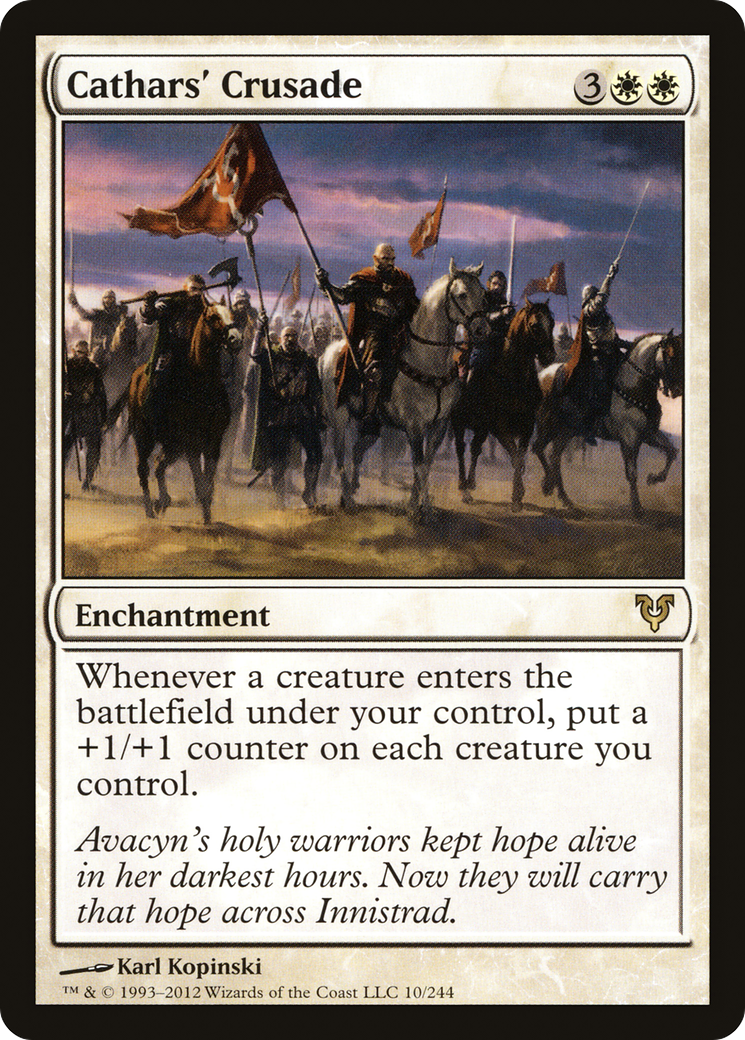 Cathars' Crusade (AVR-010) (Foil)