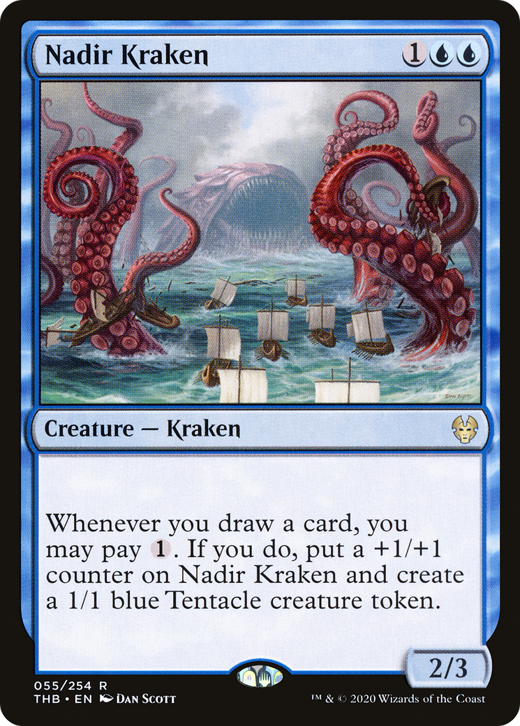 Nadir Kraken (THB-055) (Foil)