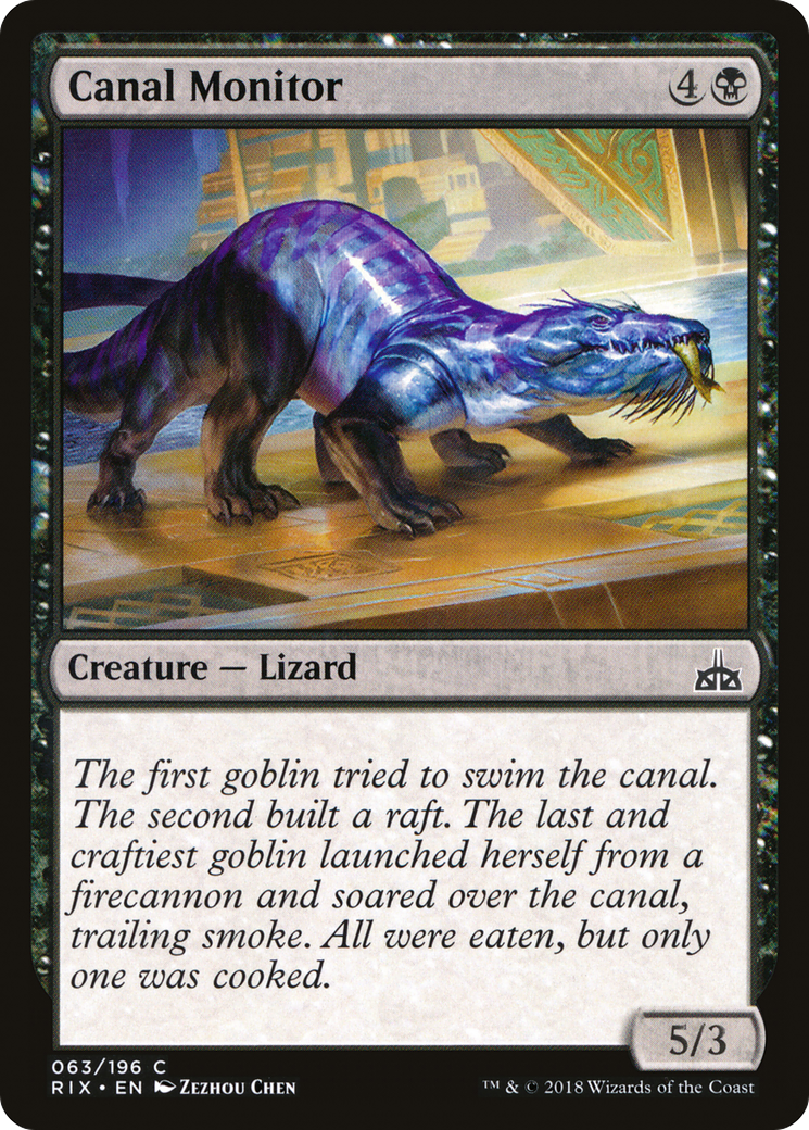 Canal Monitor (RIX-063) (Foil)