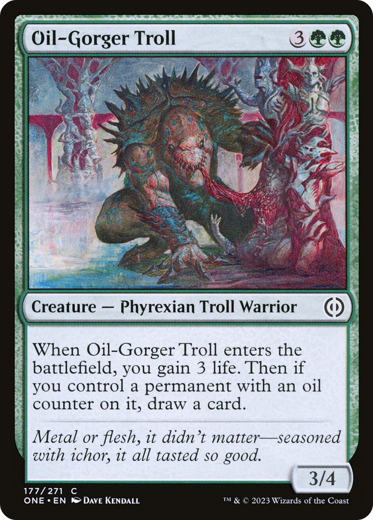 Oil-Gorger Troll (ONE-177) (Foil)