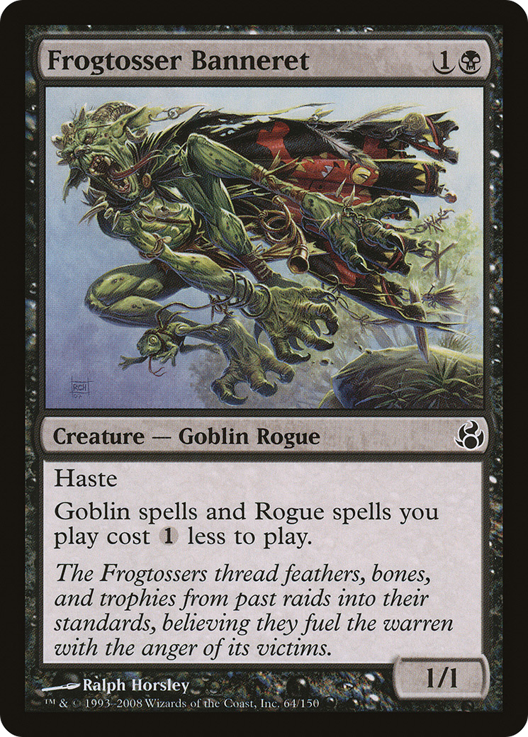 Frogtosser Banneret (MOR-064) (Foil)