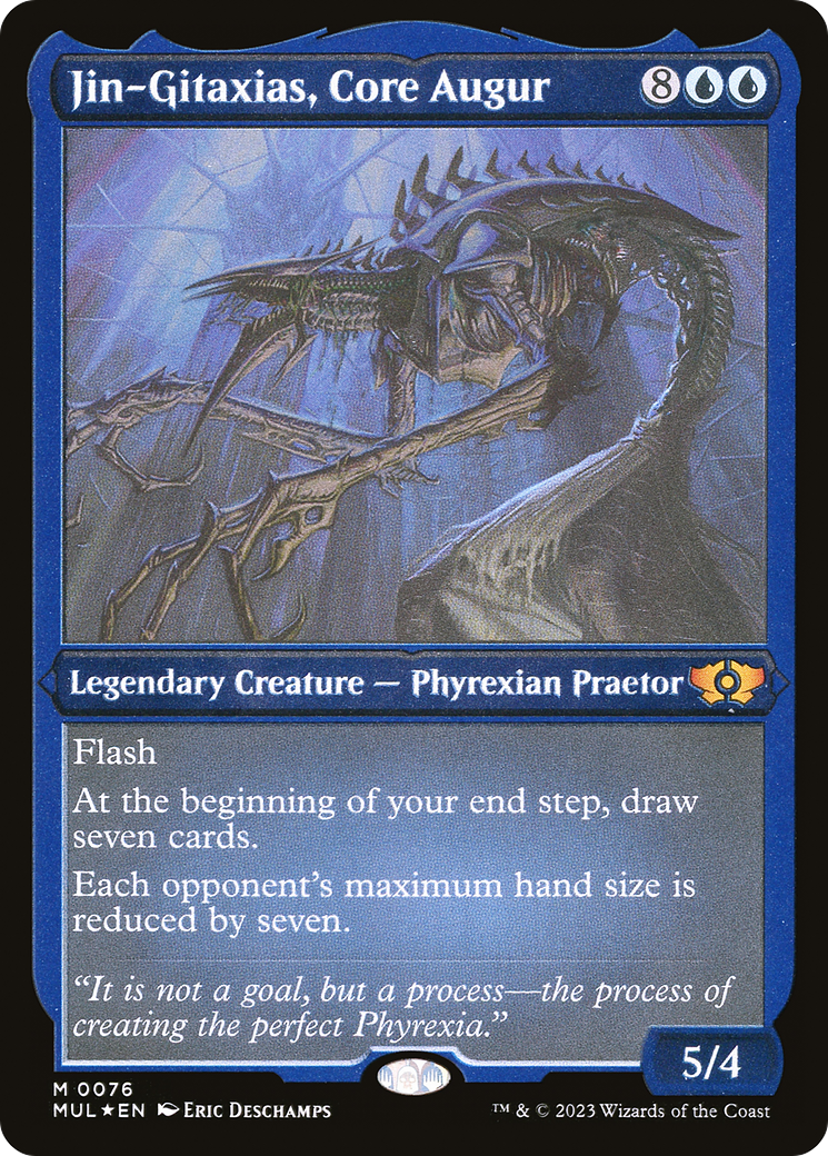 Jin-Gitaxias, Core Augur (MUL-076) (Etched Foil)
