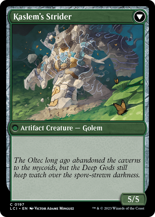Kaslem's Stonetree // Kaslem's Strider (LCI-197) (Foil)