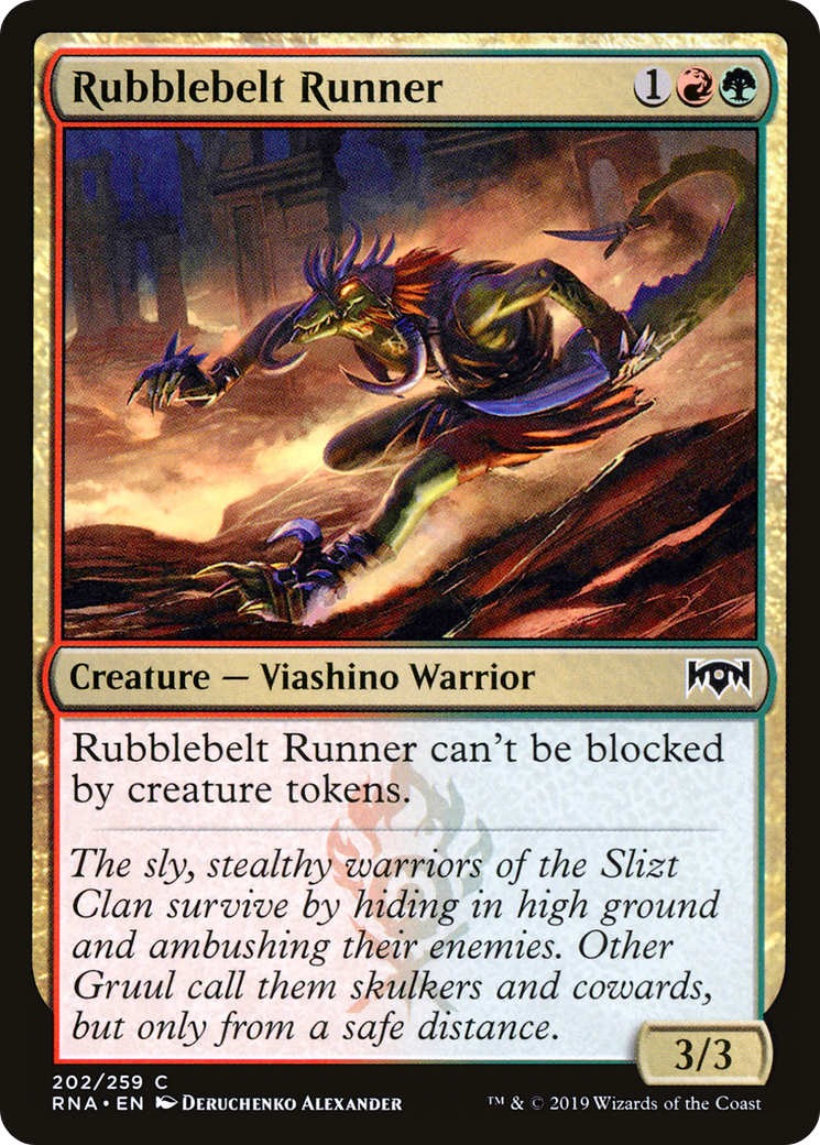 Rubblebelt Runner (RNA-202) (Foil)