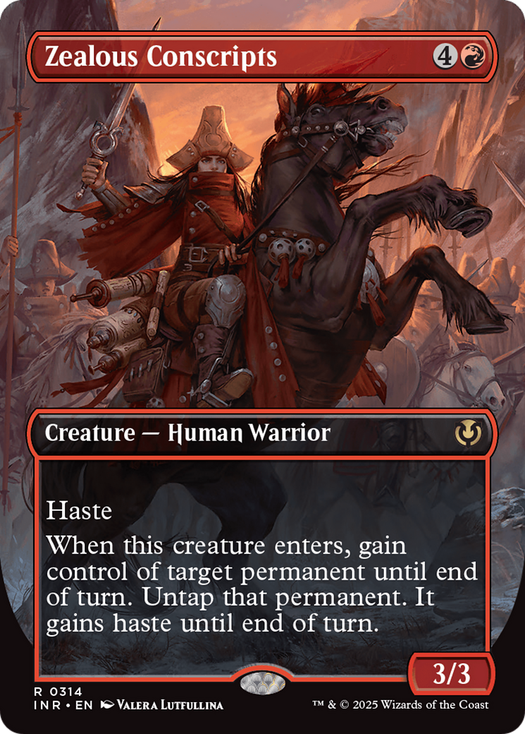 Zealous Conscripts (INR-314) (Borderless)
