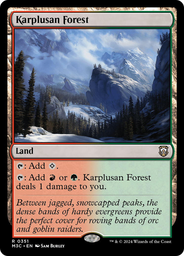 Karplusan Forest (M3C-351)