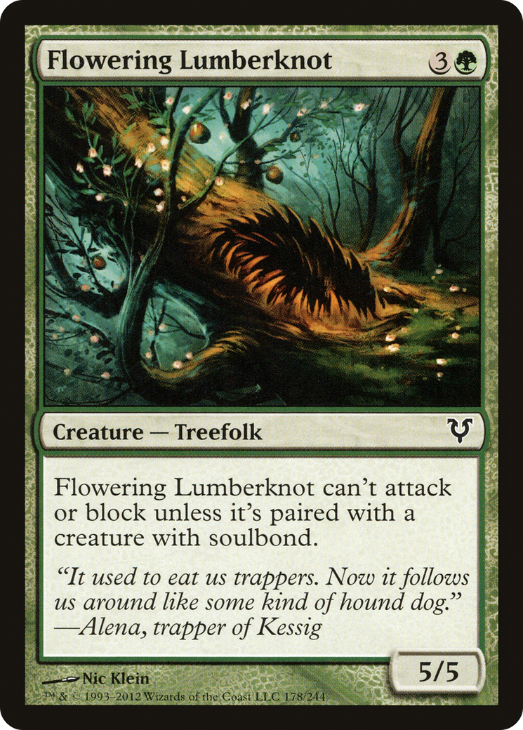 Flowering Lumberknot (AVR-178) (Foil)