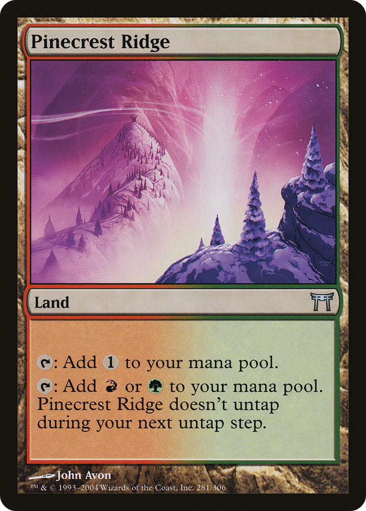 Pinecrest Ridge (CHK-281) (Foil)
