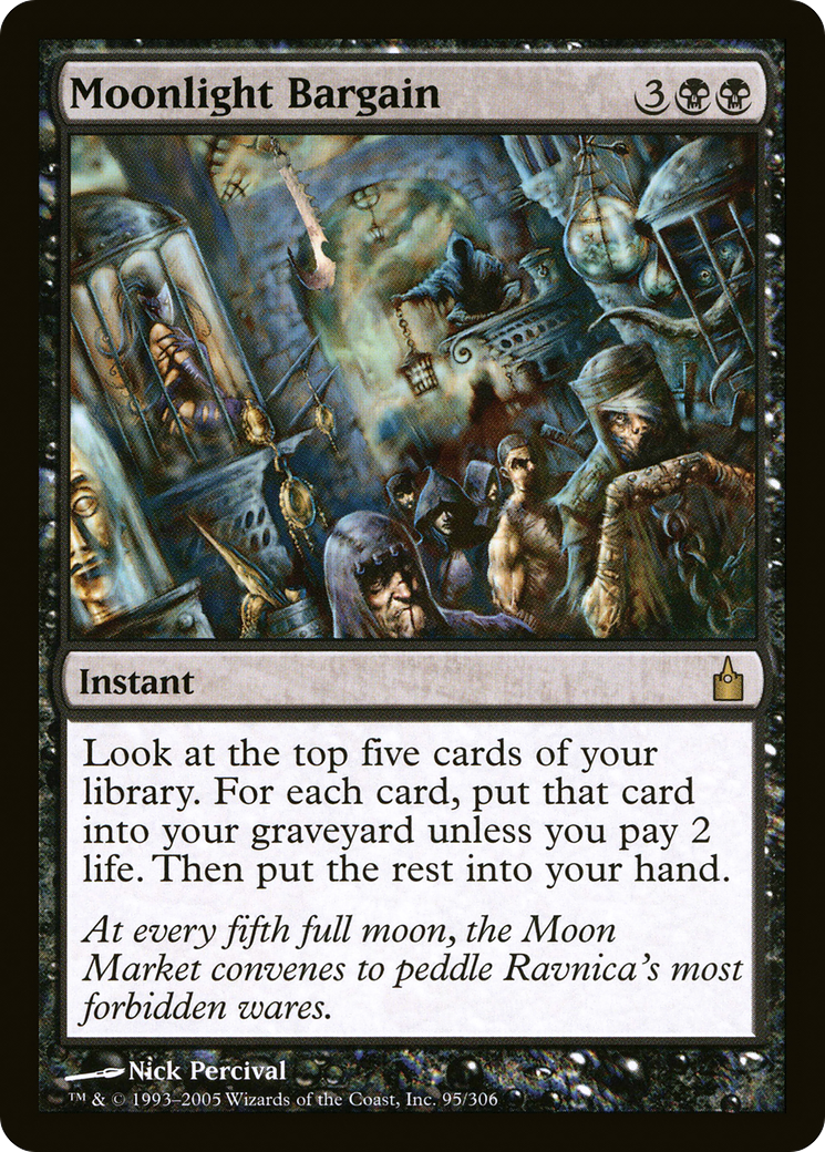 Moonlight Bargain (RAV-095) (Foil)