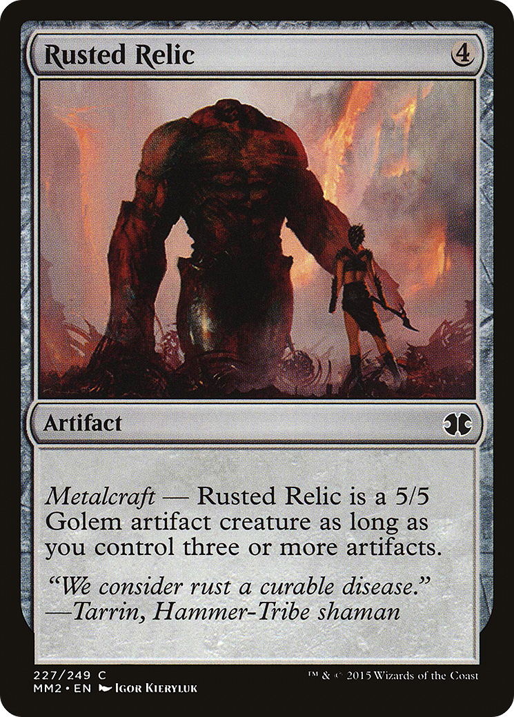 Rusted Relic (MM2-227) (Foil)
