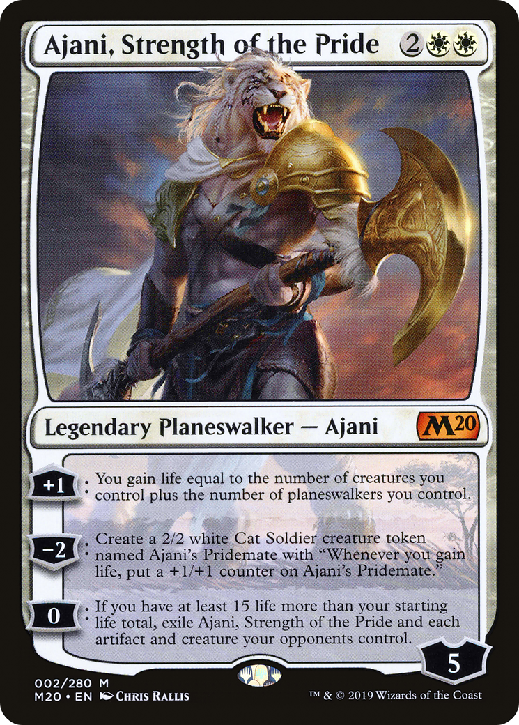 Ajani, Strength of the Pride (M20-002)