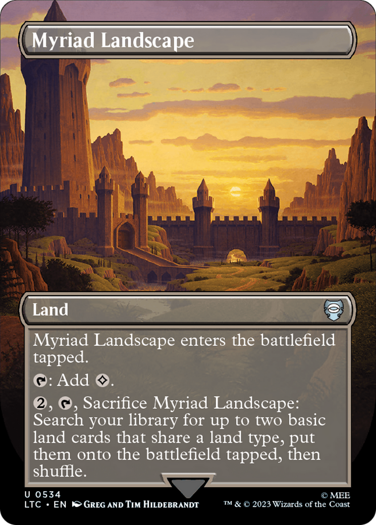 Myriad Landscape (LTC-534) (Borderless) (Foil)