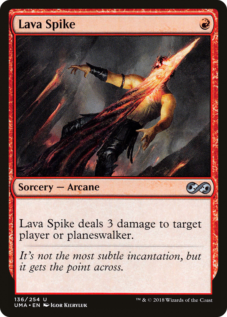 Lava Spike (UMA-136) (Foil)