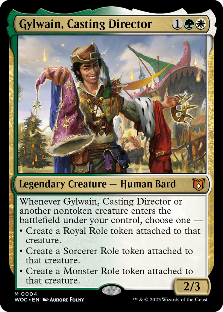 Gylwain, Casting Director (WOC-004) (Foil)