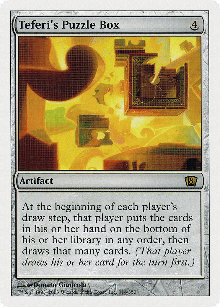 Teferi's Puzzle Box (8ED-316) (Foil)
