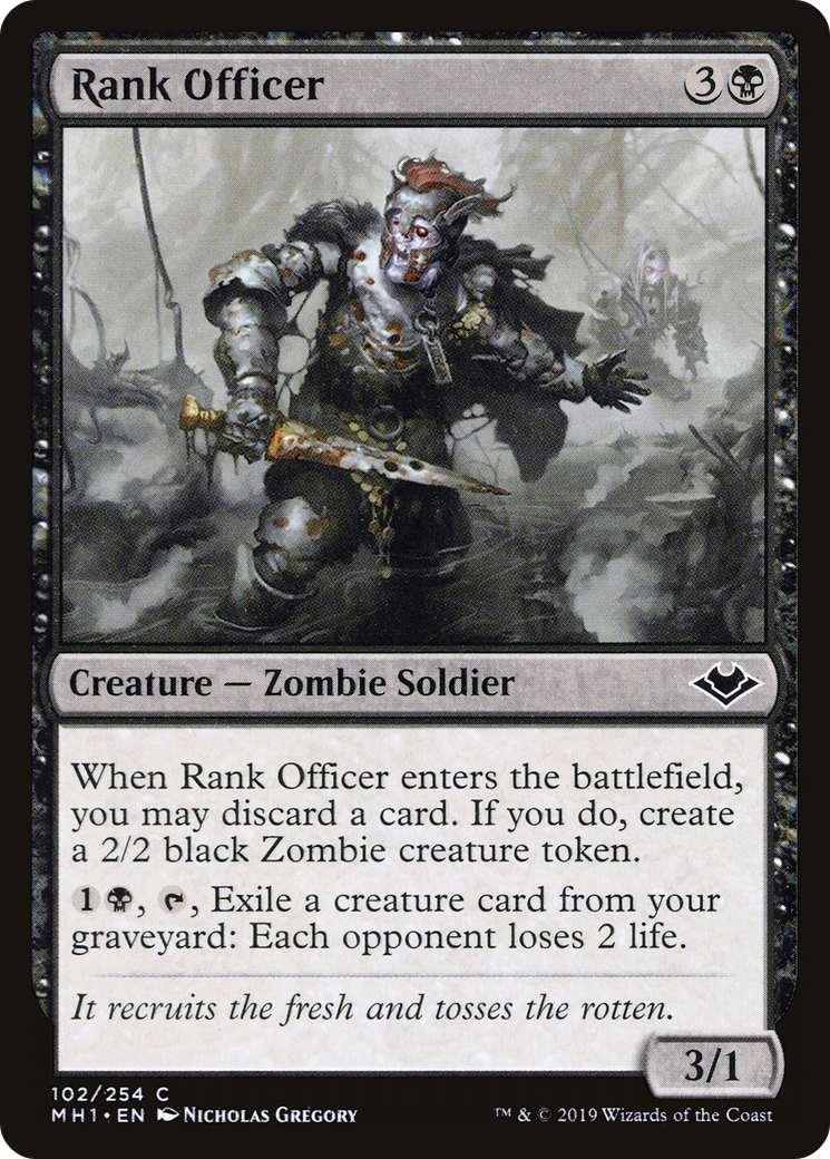 Rank Officer (MH1-102) (Foil)