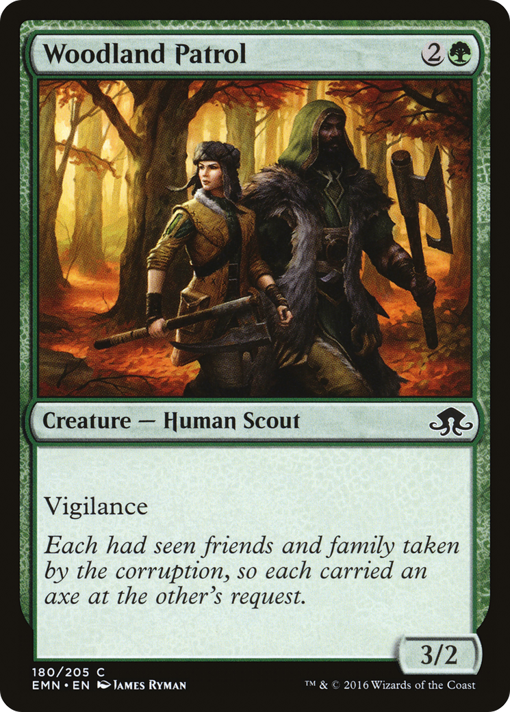 Woodland Patrol (EMN-180) (Foil)