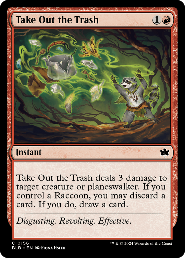 Take Out the Trash (BLB-156) (Foil)