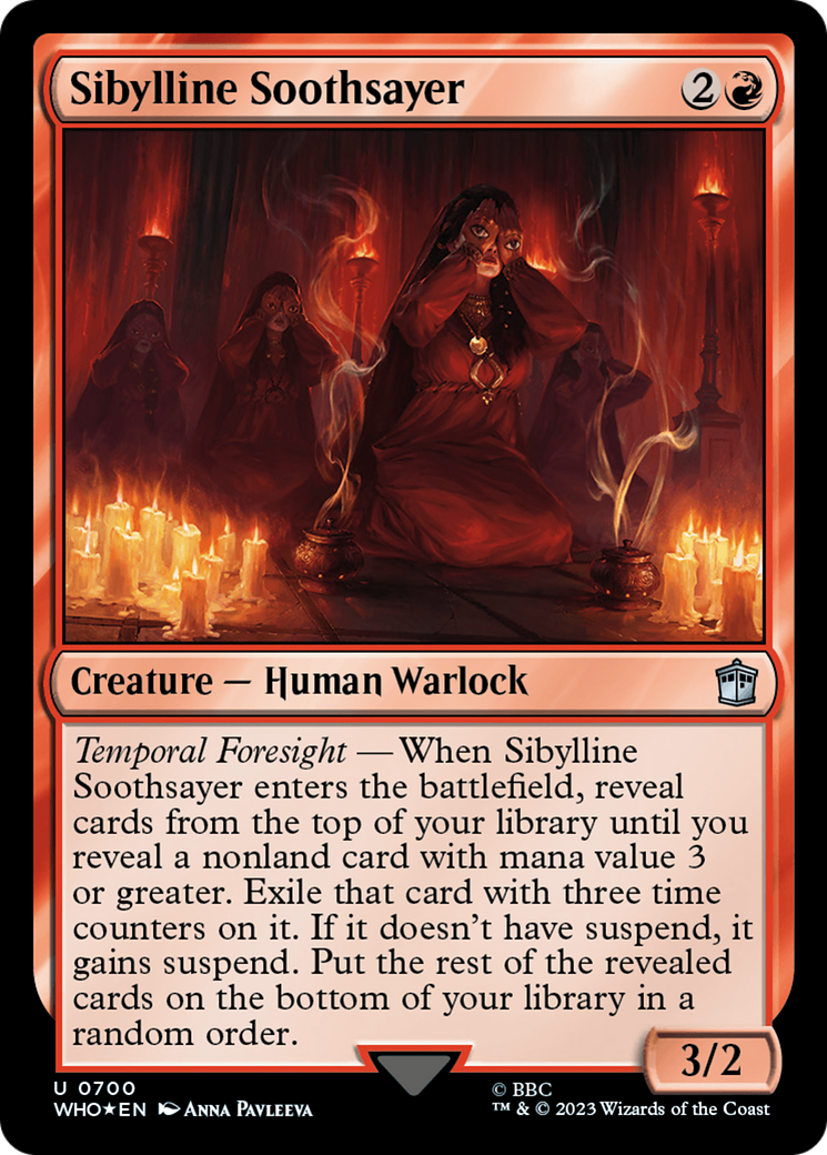 Sibylline Soothsayer (WHO-700) (Surge Foil)