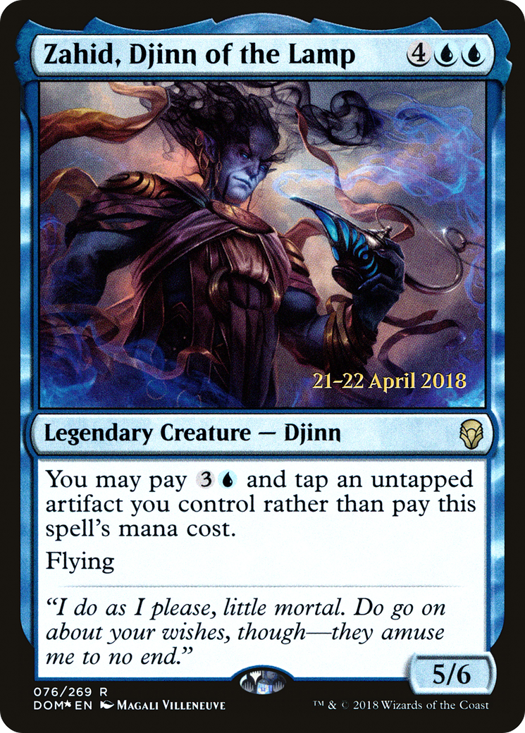 Zahid, Djinn of the Lamp (PRE-76S) (Foil)